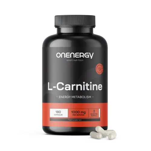 L-karnitin 1000 mg, 180 kapslí