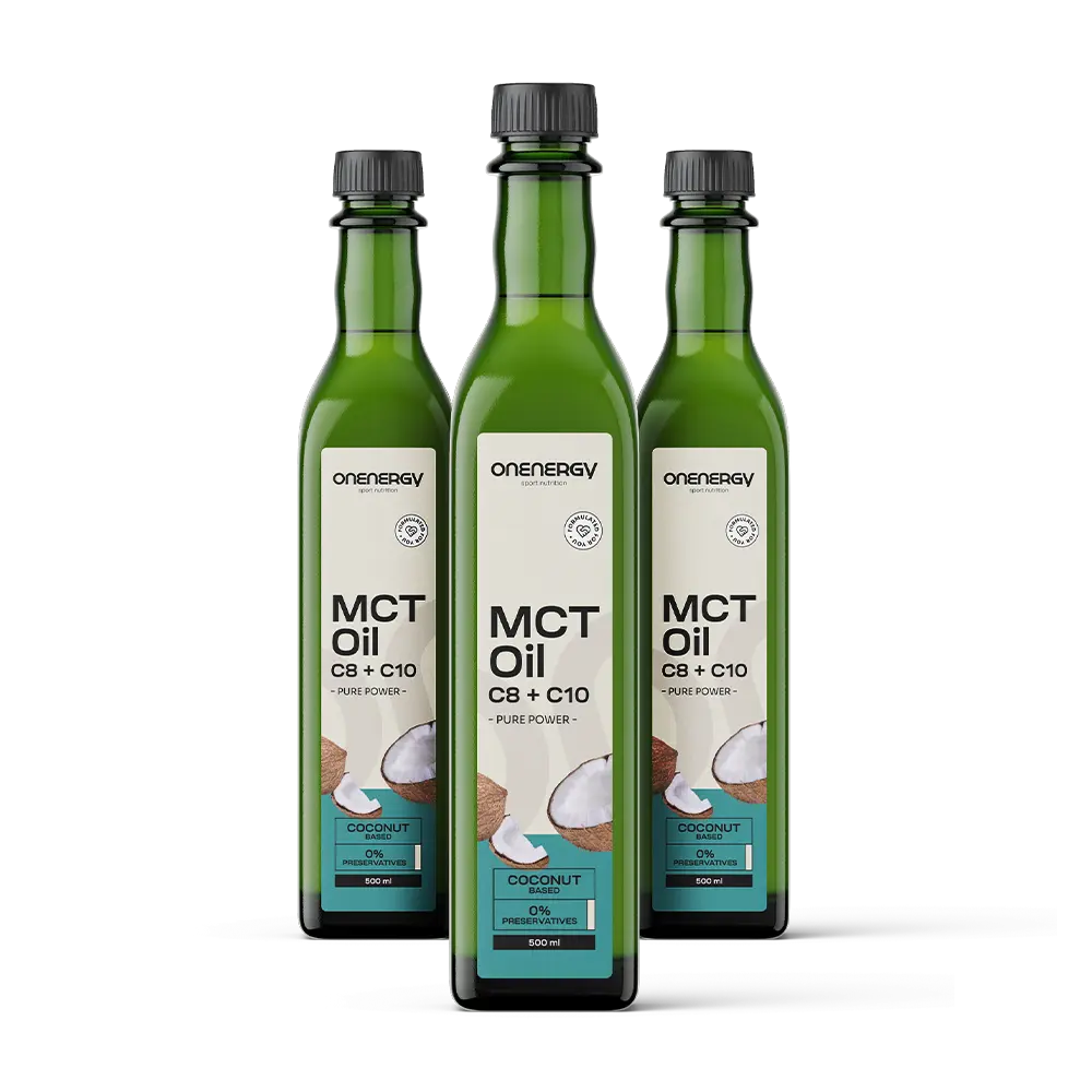 3x MCT C8:C10 Kokosový Premium olej