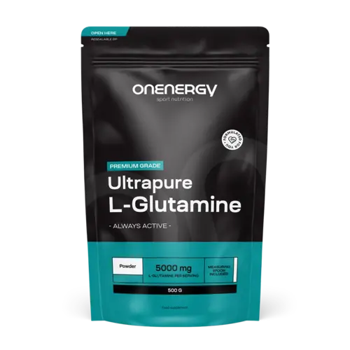 L-glutamin - prášek na přípravu nápoje, 500 g
