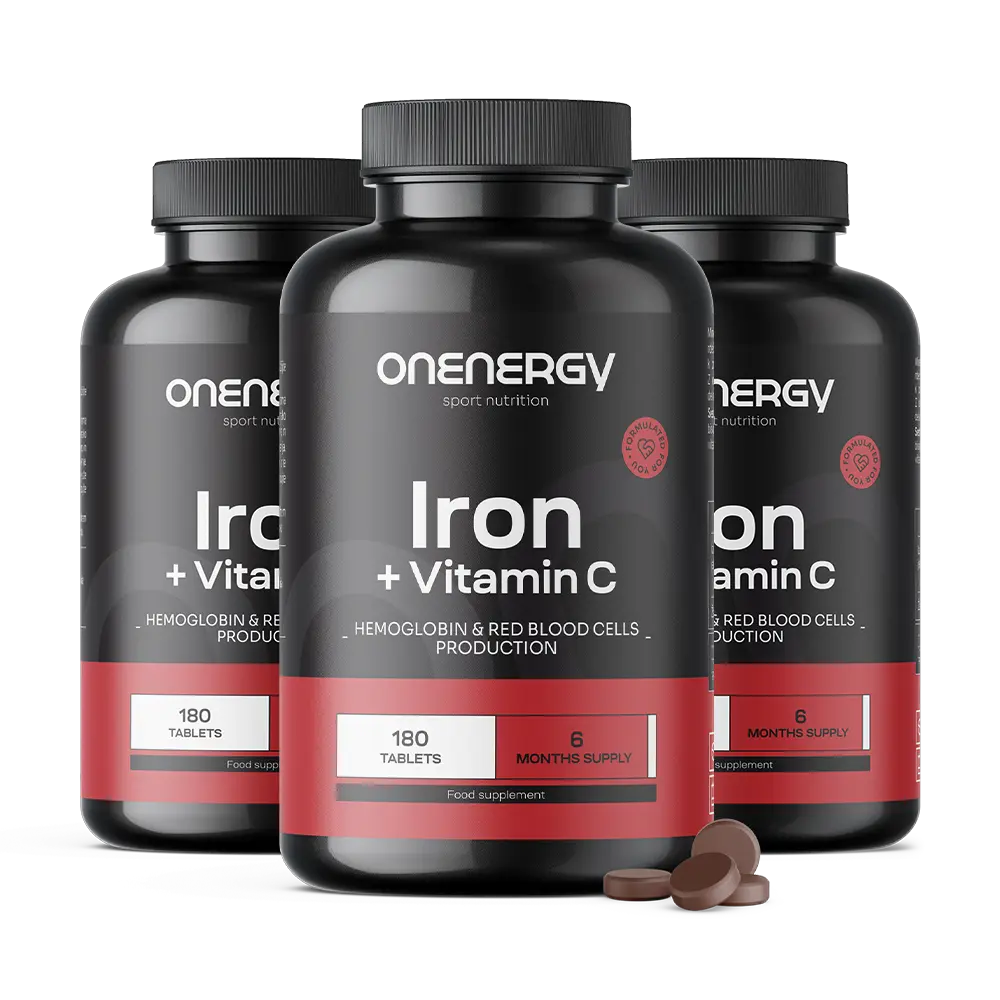 3x Železo + vitamín C