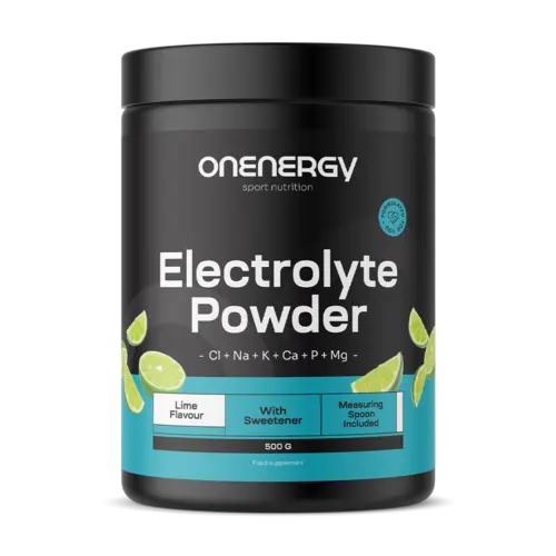 Elektrolyty v prášku – limetka, 500 g