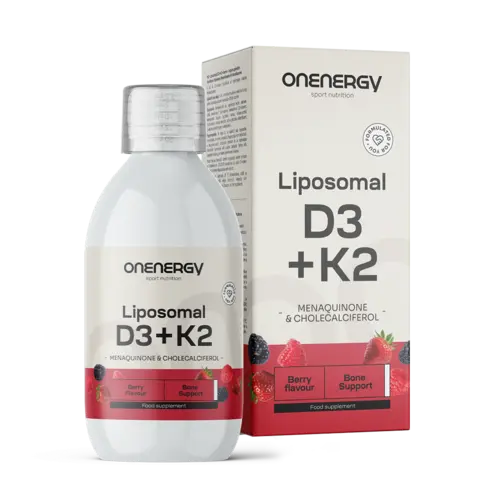 Lipozomální vitamín D3 + K2, 250 ml