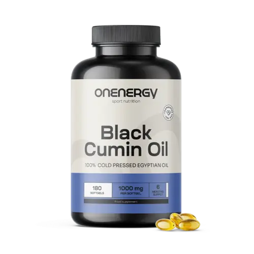 Olej z černuchy seté 1000 mg, 180 měkkých kapslí