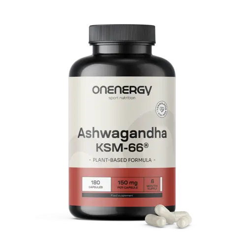 Ašvaganda KSM-66®, 180 kapslí