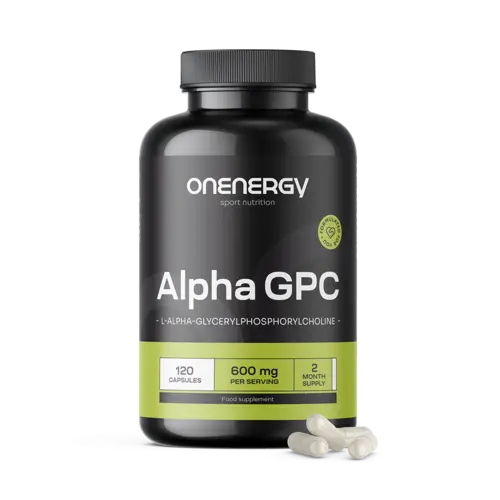 Alpha GPC 600 mg, 120 kapslí