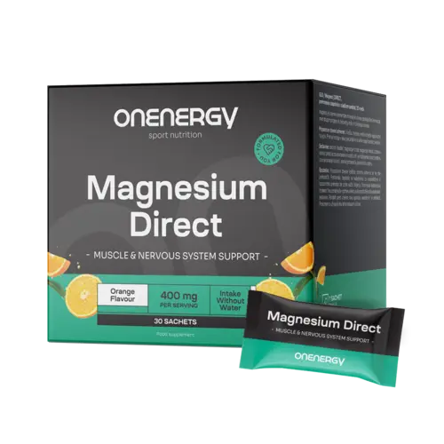 Magnézium DIRECT 400 mg, 30 sáčků
