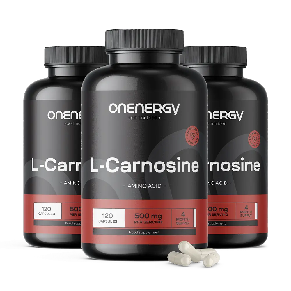 3x L-karnosin 1000 mg