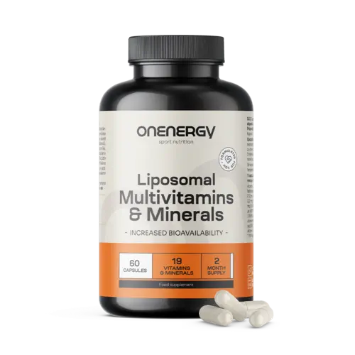 Lipozomální multivitamíny a minerály, 60 kapslí