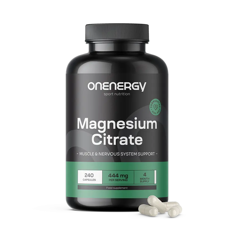 Magnézium citrát 444 mg