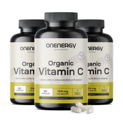 3x BIO Vitamín C, dohromady 270 kapslí