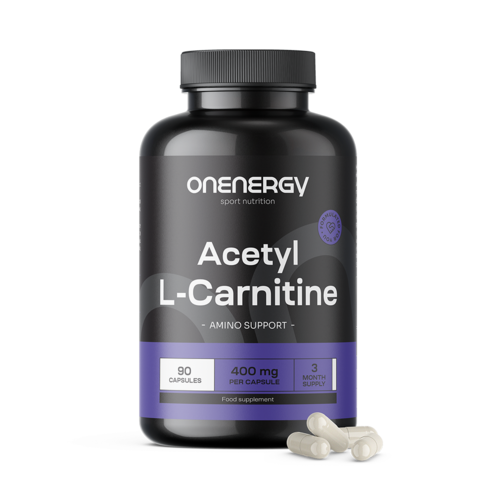 Acetyl-L-karnitin HCl, 90 kapslí