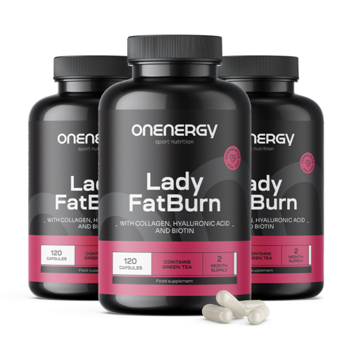 3x Lady FatBurn, dohromady 360 kapslí