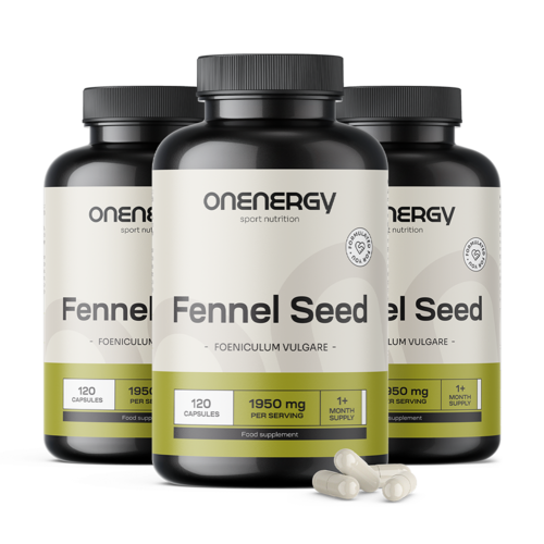 3x Fenykl 1950 mg, dohromady 360 kapslí