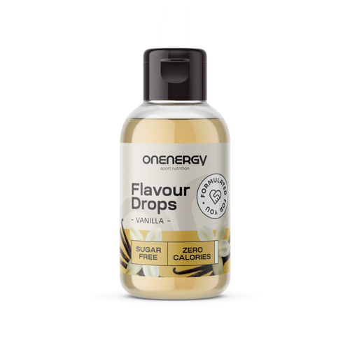 Flavour Drops kapky se sladidlem – vanilka, 50 ml